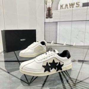 AMI Low Casual Shoes Black white