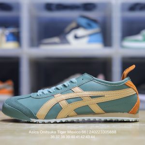 Unisex Leather Sneakers, Sage Green