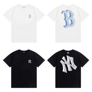 MLB Logo T-Shirt（Black and white）